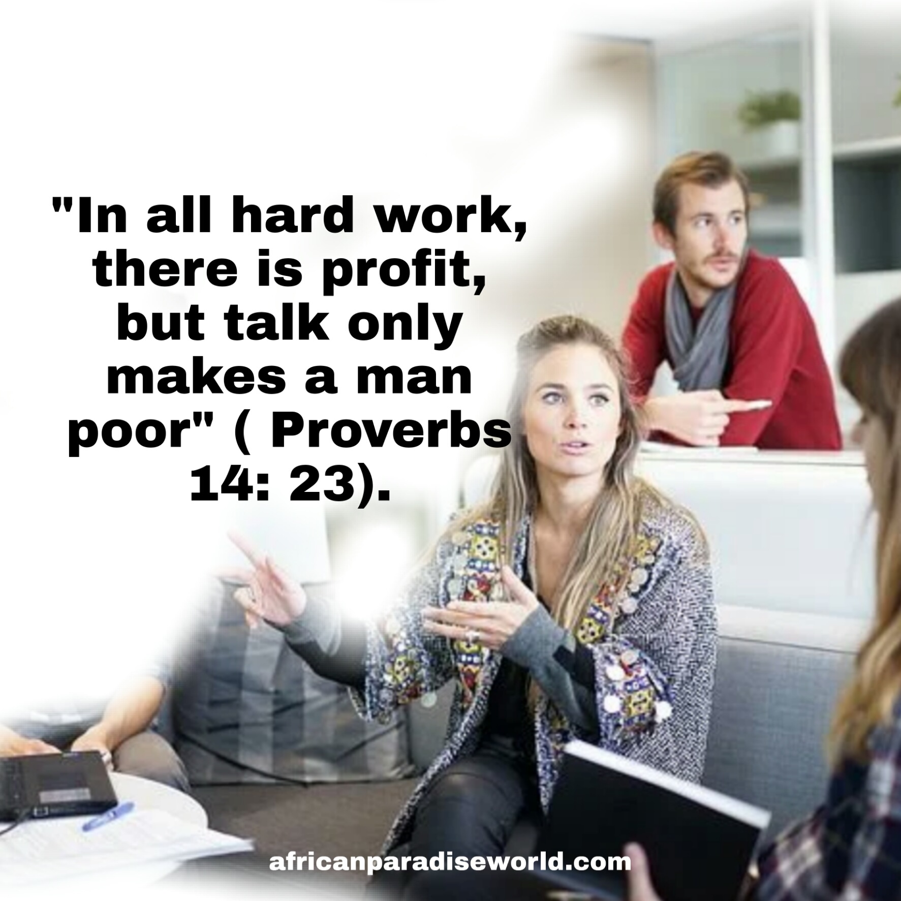 Bible verse for entrepreneurs 