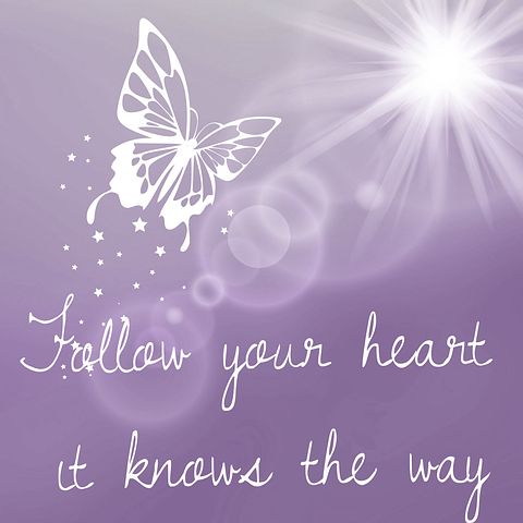 If you are following your heart — you must be ready for whatever that will come out of it. Be bold and positive if you have a beautiful intention within you.