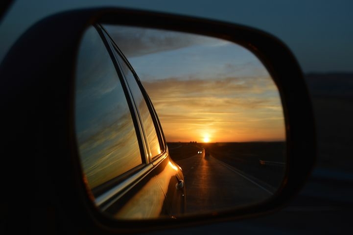 Forget the past lesson from a rear mirror 