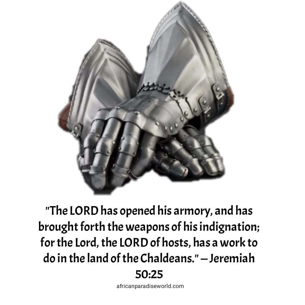 The Lord's armory against Enemies verse