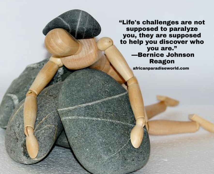 Life challenges quote 