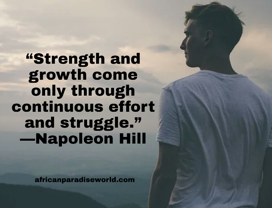 Effort quote to build strength 