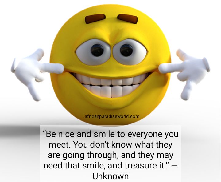 Be nice to everyone