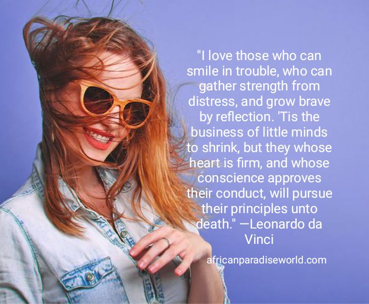 Quotations about smile from Leonardo da Vinci