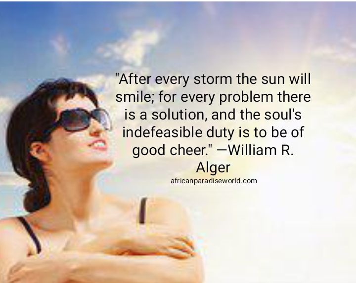 Smile quote from William R. Alger