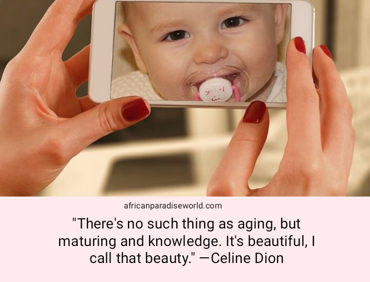 Aging is a beautiful thing quote