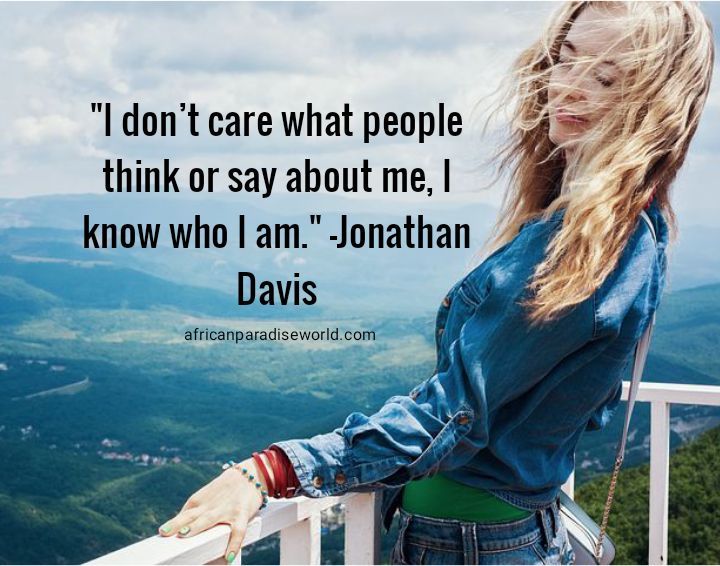 Don't care what people think quote