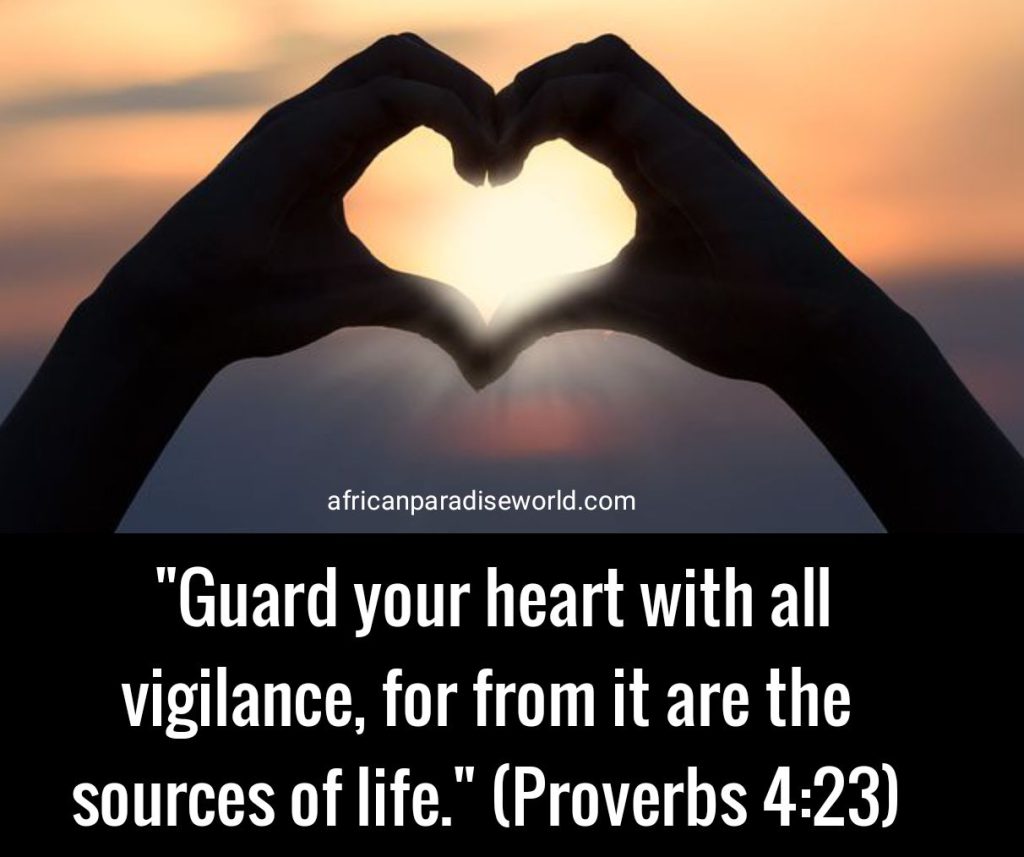 Guard your heart Bible verse