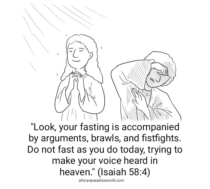 Bible verses about fasting