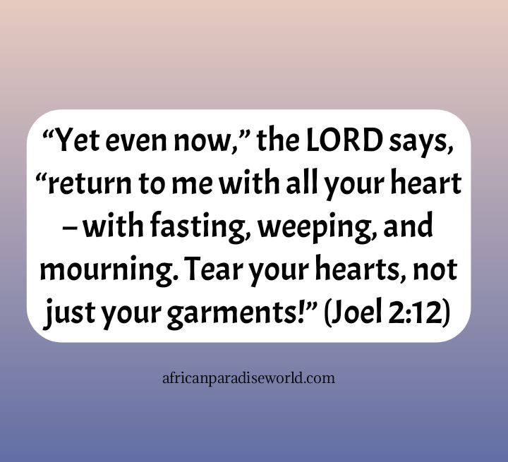 Scripture to fast