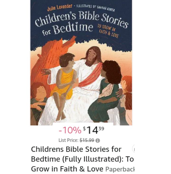 Children's Bible stories for bedtime